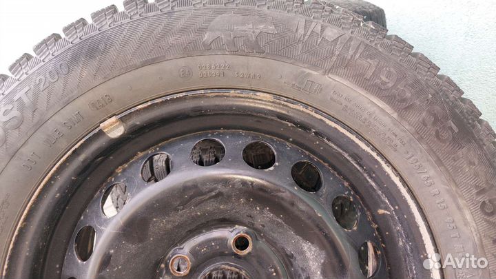 Колеса в сборе r15 зимние