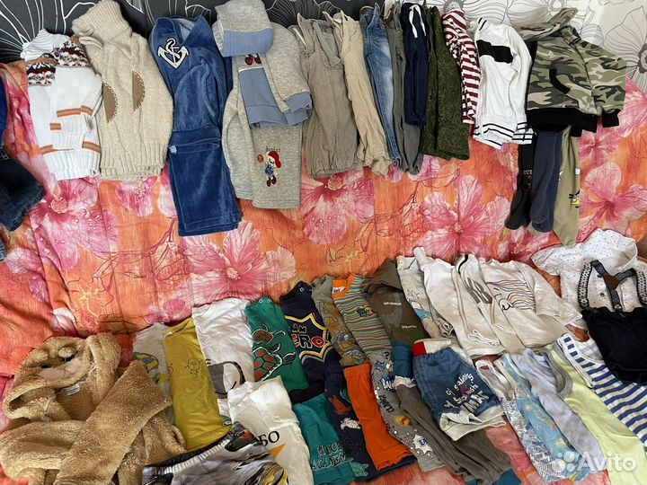 Пакет вещей на мальчика от 1 до 3х лет