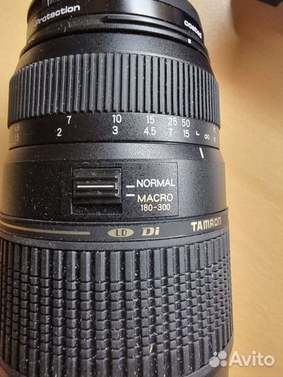 Объектив Tamron AF 70-300mm 1:4-5.6 tele-macro