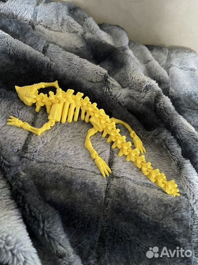 Скелет дракон подвижный