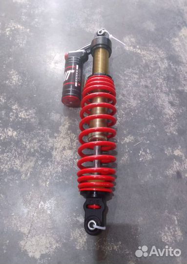 Передний амортизатор красный для Odes mud pro 1000