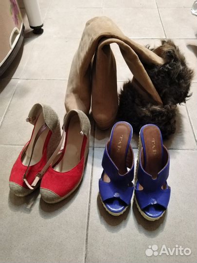 Босоножки, сабо, сапоги