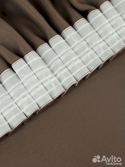 Шторы рогожка готовые