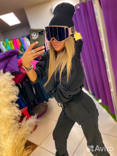 Маска горнолыжная\сноубордическая 2 линзы