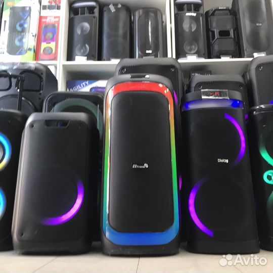 Портативные колонки Eltronic караоке новые