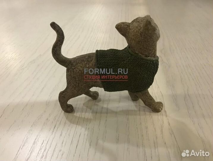 232459 Статуэтка Авторская работа Кошка в свитере