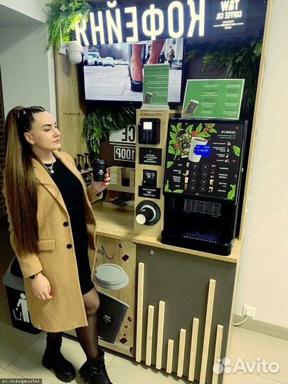 Продаётся кафе самообслуживания Coffee out