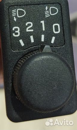 Корректор фары Nissan primera P12 Лев, Прав