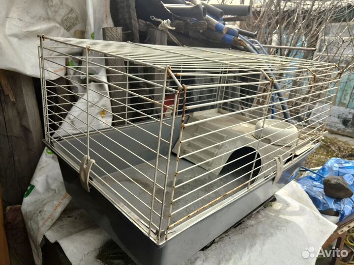 Клетка металлическая большая