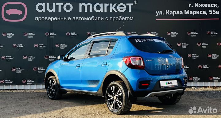 Renault Sandero Stepway 1.6 AT, 2018, 113 215 км