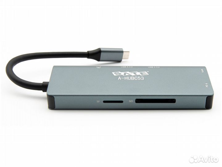 USB Type-C Hub 3 USB 3.0 sate A-hubc53 7в1