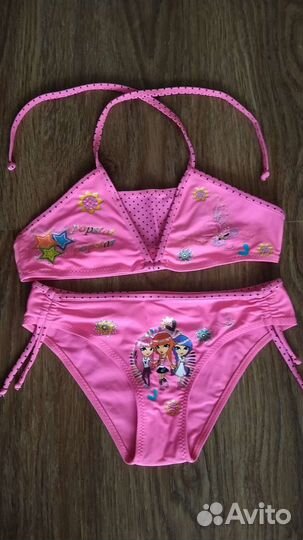 Купальник и плавки 134см