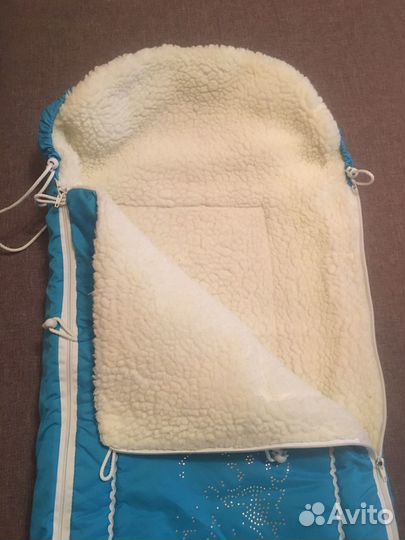 Конверт зимний на овчине