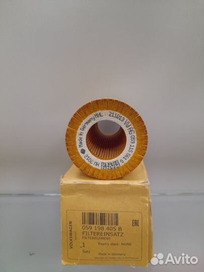 059198405B Фильтр масляный двигателя VAG