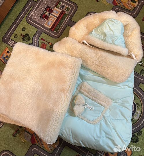 Конверт на выписку зимний