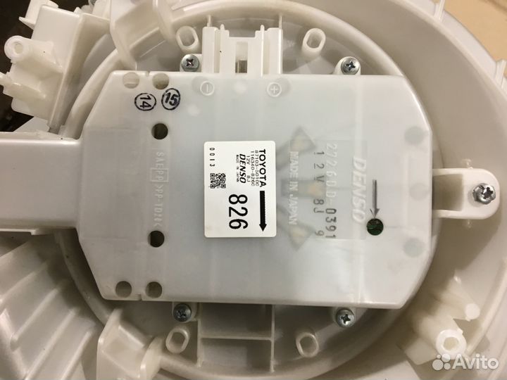 Мотор печки передний лексус лс460,600