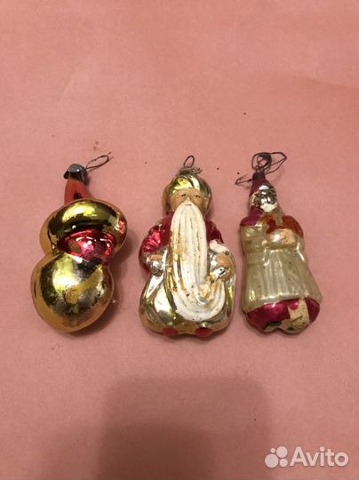 Елочные игрушки СССР