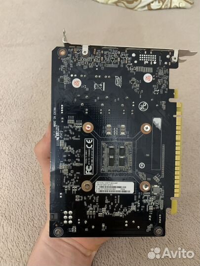 Видеокарта Geforce GTX 1650 palit 4gb