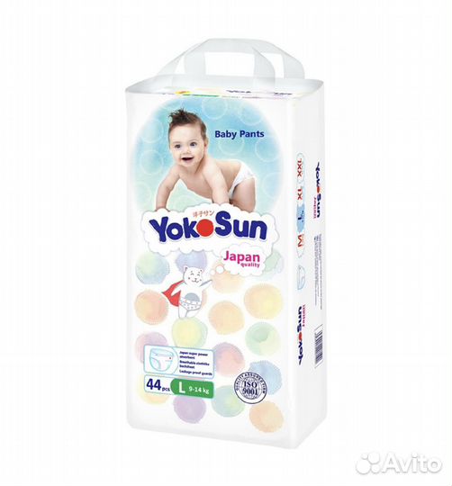 Подгузники трусики 4 йокосан