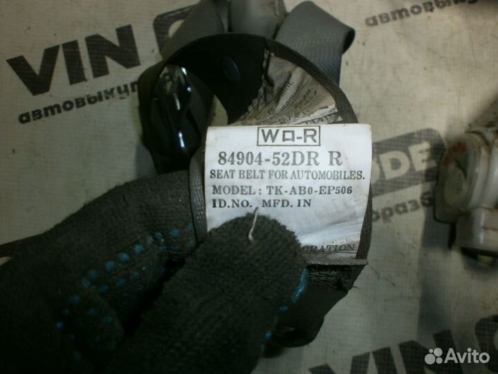 Ремни безопасности задние Suzuki Grand Vitara XL-7