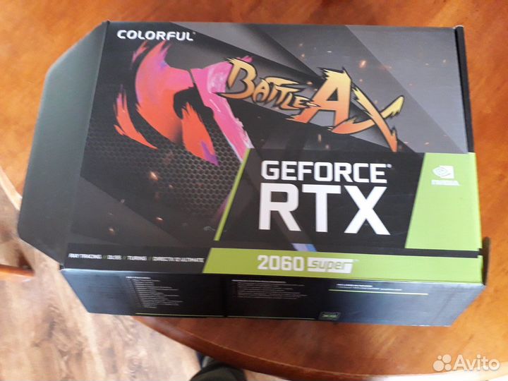 Видеокарта rtx 2060 super 8gb