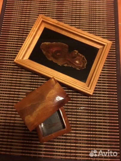 Панно срез полудрагоценного камня