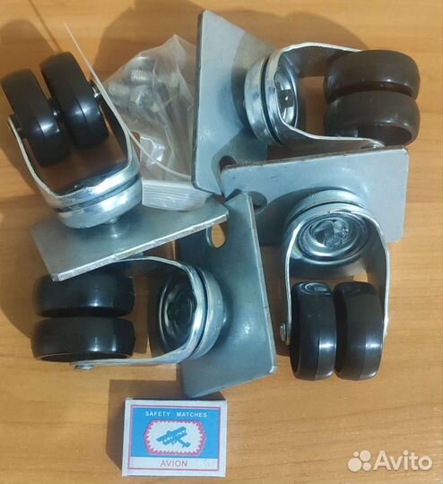 Ролики опорные для стоек или мебели, колеса