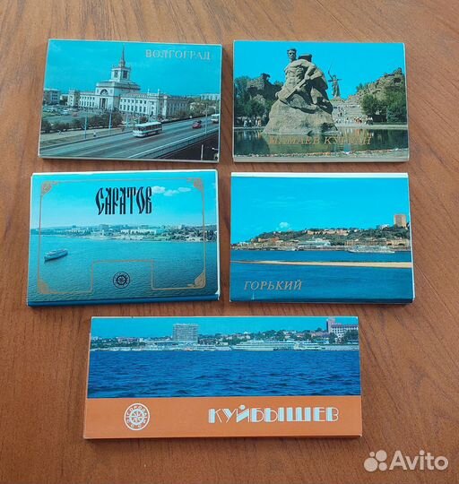 Набор открыток с городами СССР