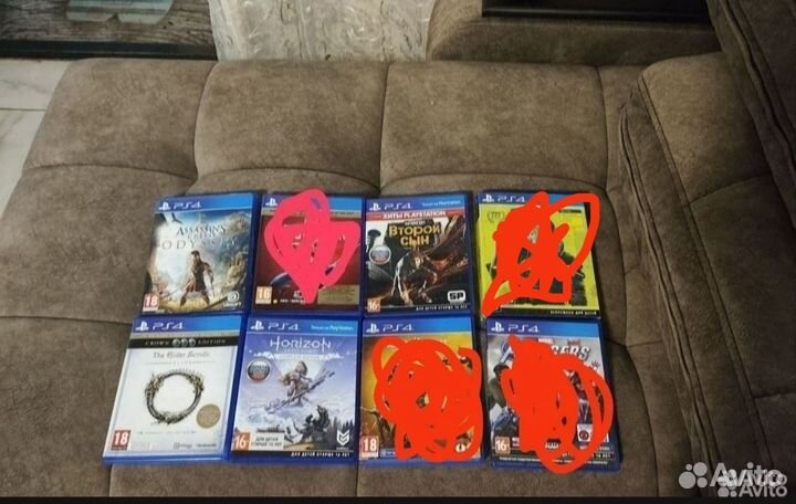 Диски игры для ps4