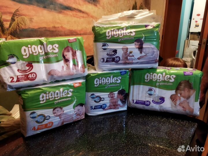 Подгузники памперсы премиум все размеры