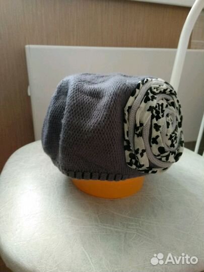 Шапка и шарф на весну