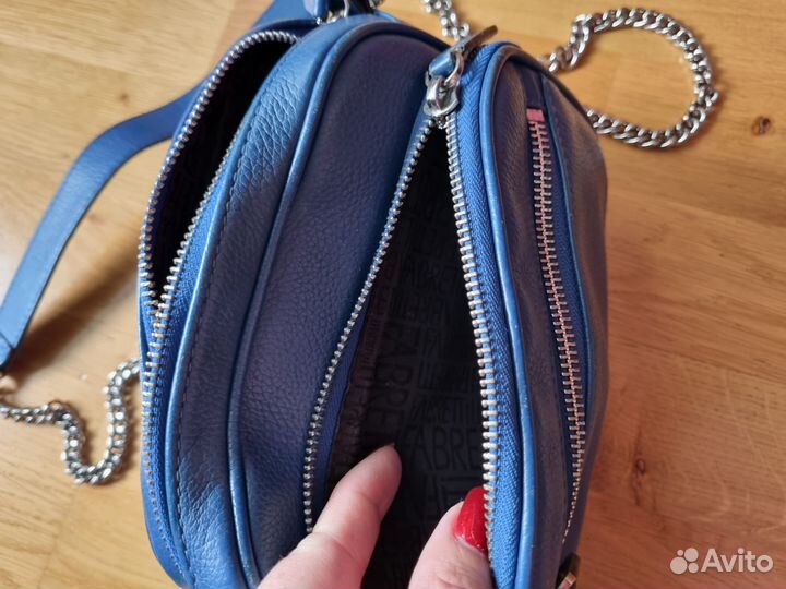 Клатч кожаный