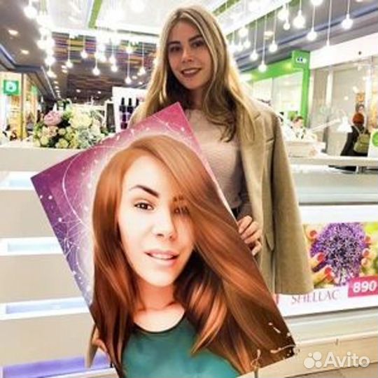 Портрет на холсте по фото в Мордово