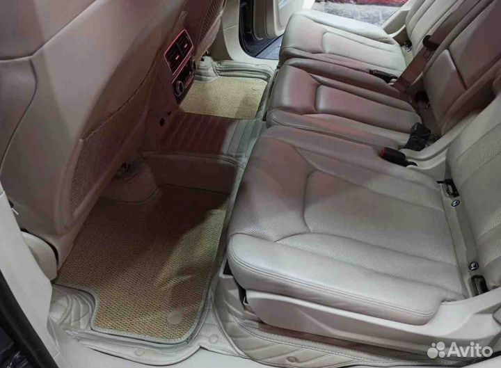 3D коврики из экокожи audi Q7 5 2017