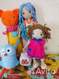 Игрушки амигуруми ручной работы
