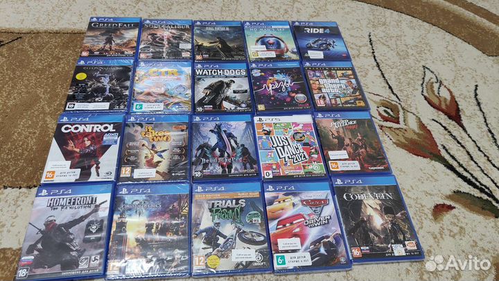 Игры на дисках на ps4 ps5