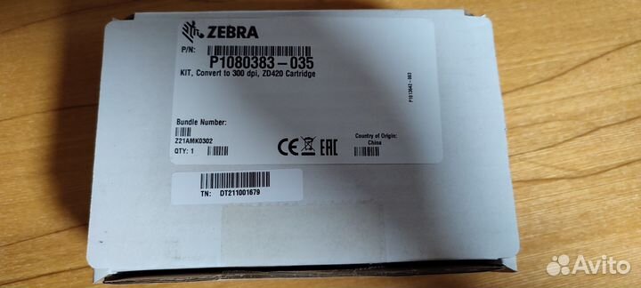 Печатающая головка Convert to 300dpi zebra zd420