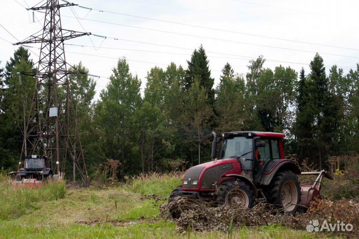 Аренда мульчера ротоватора расчистка