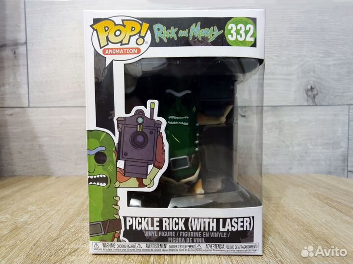 Фигурка Funko Pop Огурчик Рик - Pickle Rick №332
