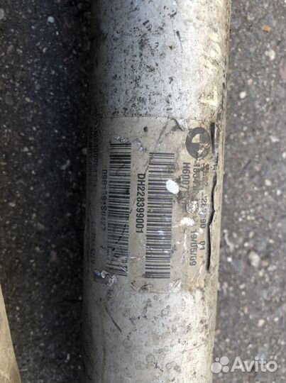 BMW E60 M5 задние амортизаторы