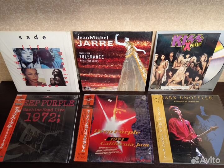 Laser disk Лазерные диски видео концерты