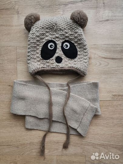 Комплект шапка и шарф