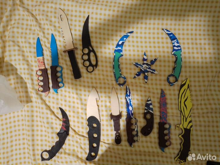 Деревянные ножи