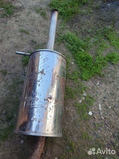 Глушитель на skoda fabia 2