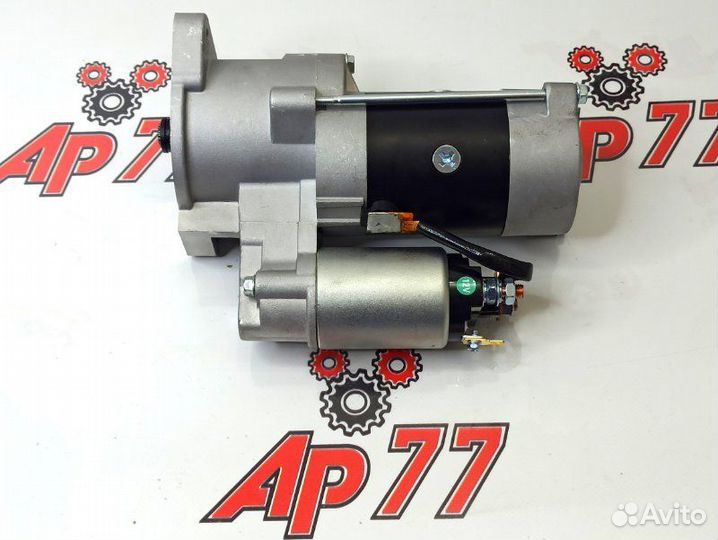 Стартер Mitsubishi 4M40 12V 10T Редукторный