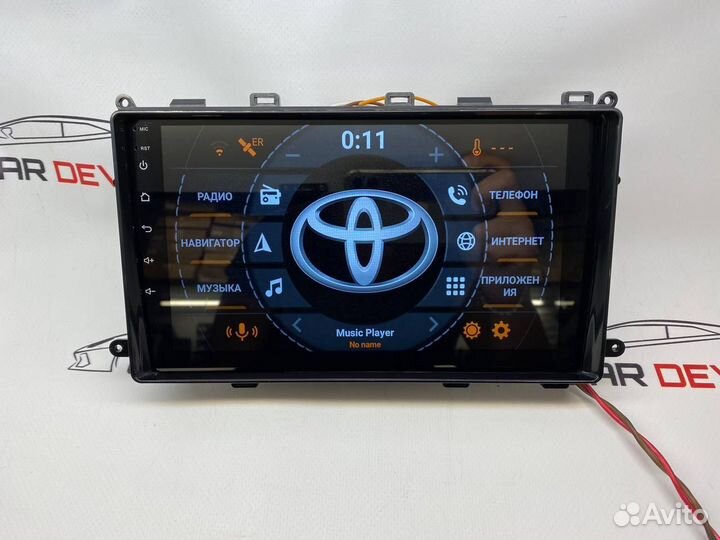 Магнитола Corolla 2016-2019 Андроид