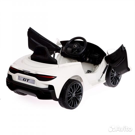 Электромобиль Mclaren GT, EVA колёса, белый