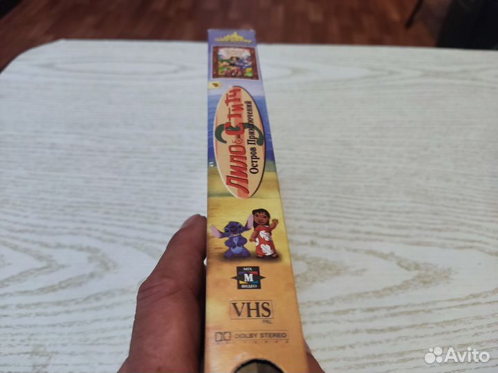 Кассета VHS лило И стич остров приключений