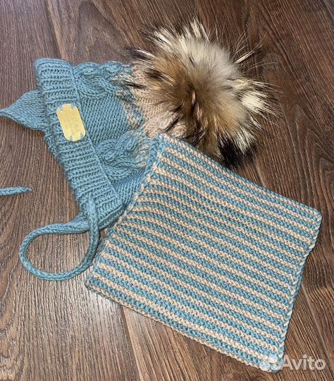 Шапка зимняя на малыша