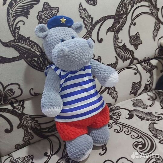 Плюшевые связаные игрушки, овощи и др